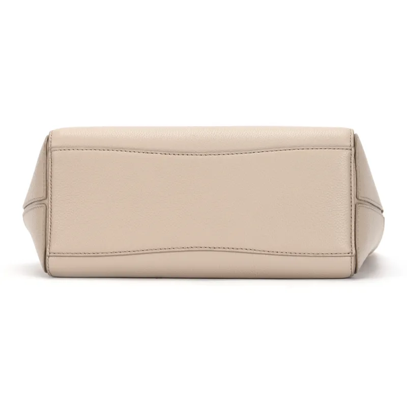 TORY BURCH McGraw Litchi Grain Leather Bucket Bags Shoulder Bag Crossbody Bag Handbag Women's Terracotta Grey-3
