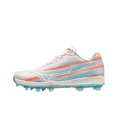 Mizuno Abrasion-Resistant Low-Top Training Shoes Unisex White Blue
