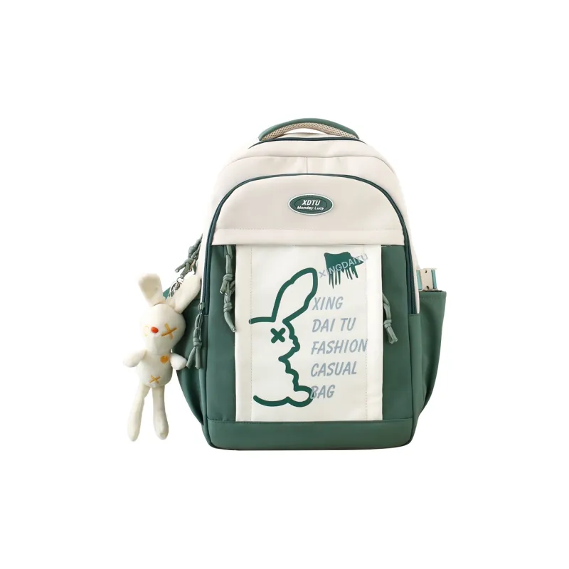 URBAN FOREST Nylon Backpack Unisex Multicolor-13