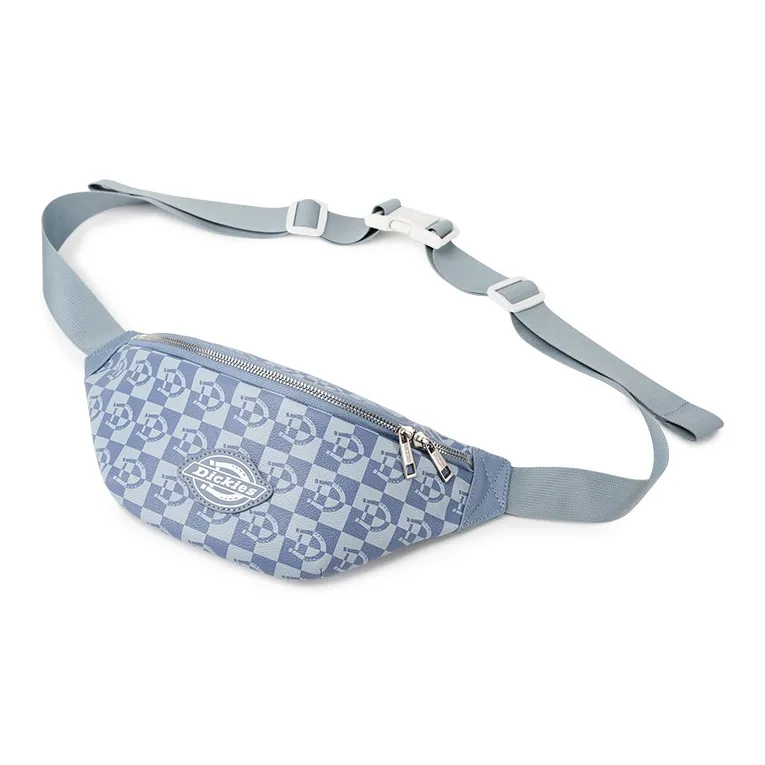 Dickies PVC Sling Bag, Fanny Pack, Crossbody Bag Unisex Denim Blue/Light Khaki/Classic Black-1