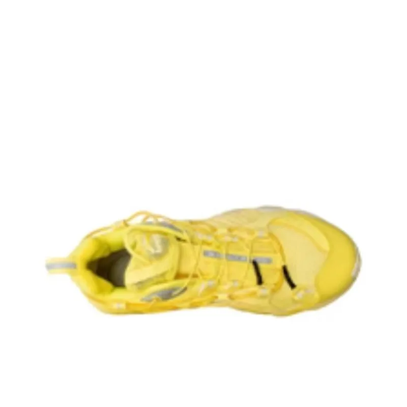 LiNing Anti Slip Wear Resistant Low Top Casual Shoes Men's Cream Yellow-2