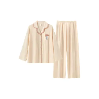 Sleeping Beauty Pajama Set Women's Ginger Yellow