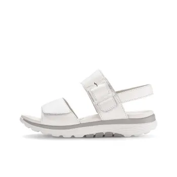 Gabor Rollingsoft Beach Sandals Women's White