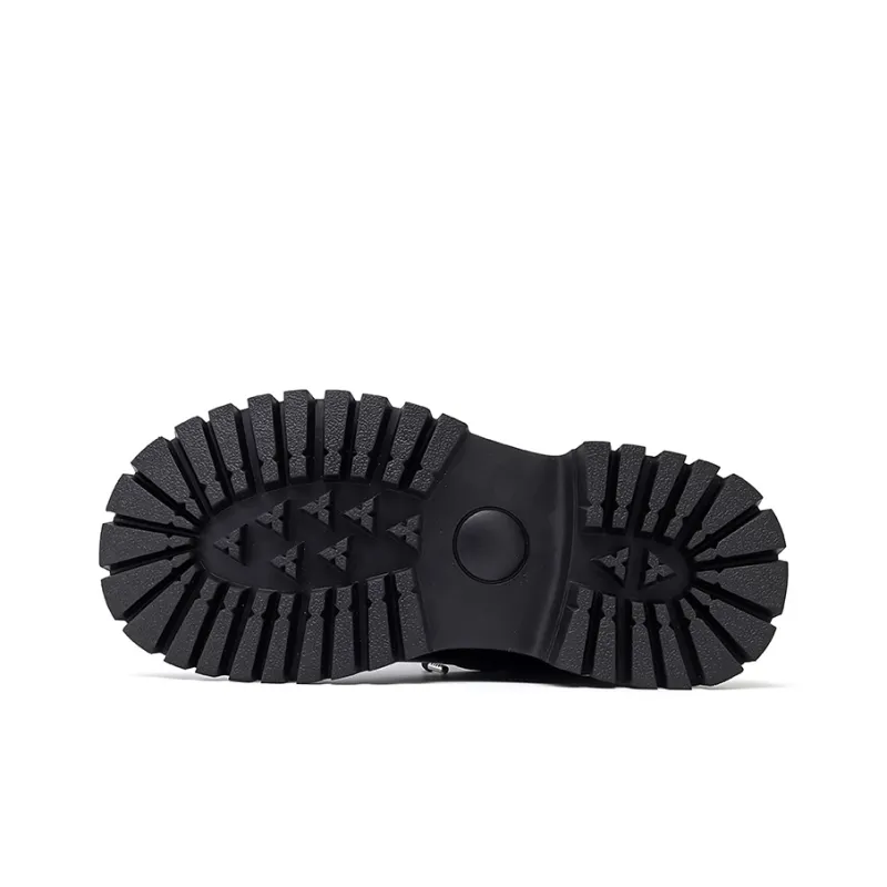 MODENGPAN Derby Shoes Casual Shoes Men's Black-4