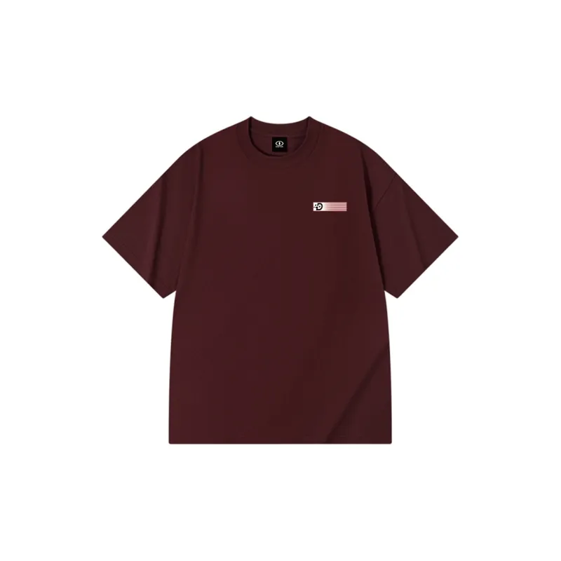 DIDTEK Drop Shoulder Sleeve Short Sleeved T Shirts Unisex-13