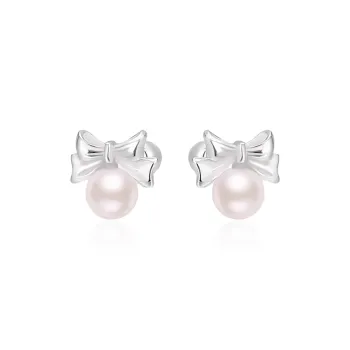 Chongqing Gold Store S999 Fine Silver Stud Earrings Women's