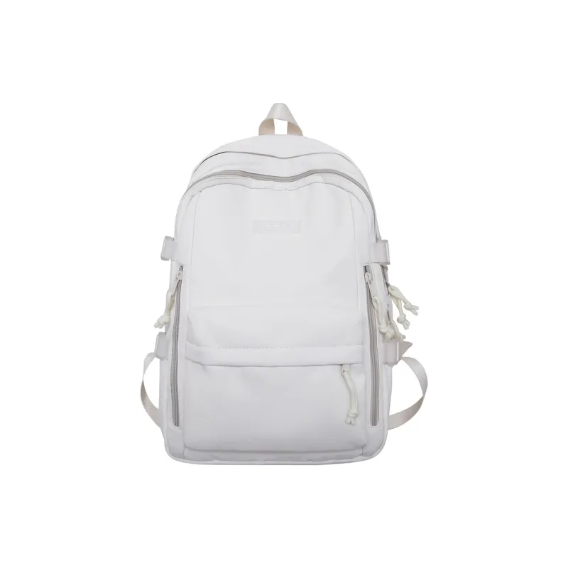 Travel Nylon Backpack Regular Unisex Black/White/Red/Green-9