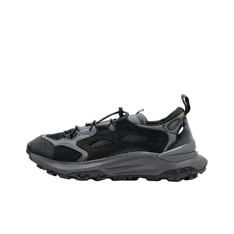 Timberland Motion Durable Breathable Lightweight Low-Top Trekking Shoes Men's Gray Black-0