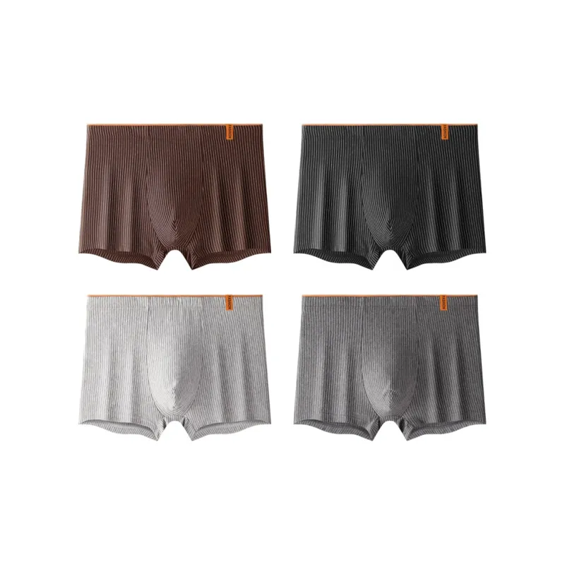 PLANDOO Underpants Men's 4 Pack-25
