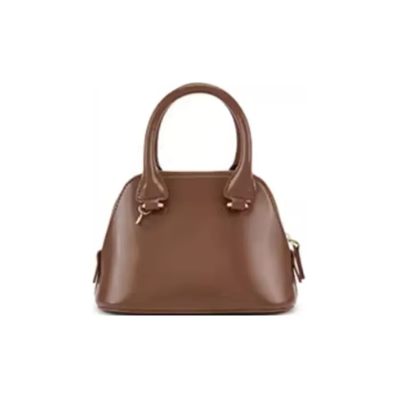ELLE Cow Leather Handbag Small Size Women's Multicolor-5