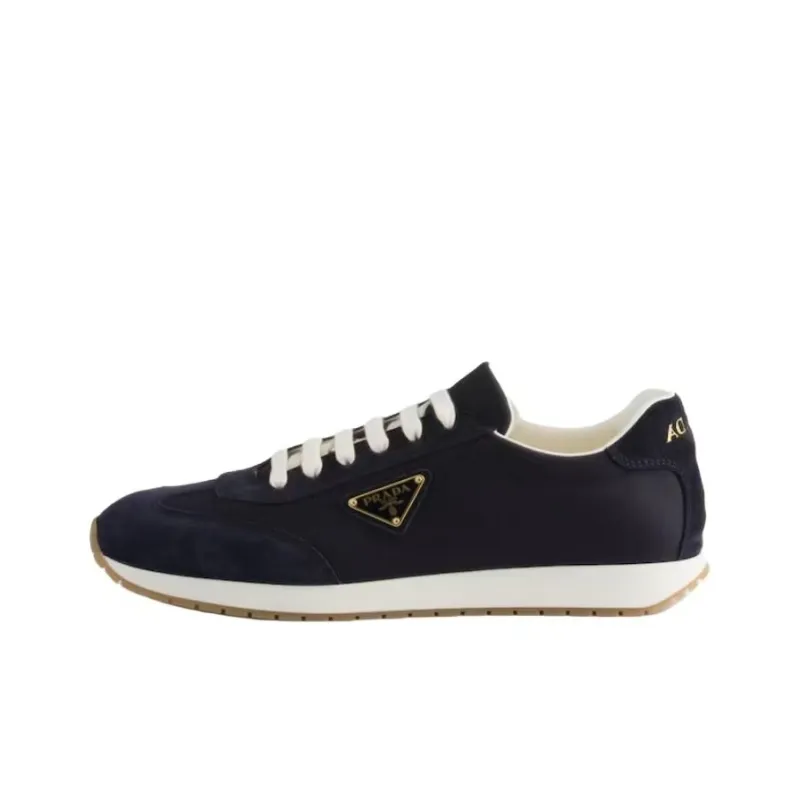 PRADA Low Top Casual Shoes Men's Marine Blue-0