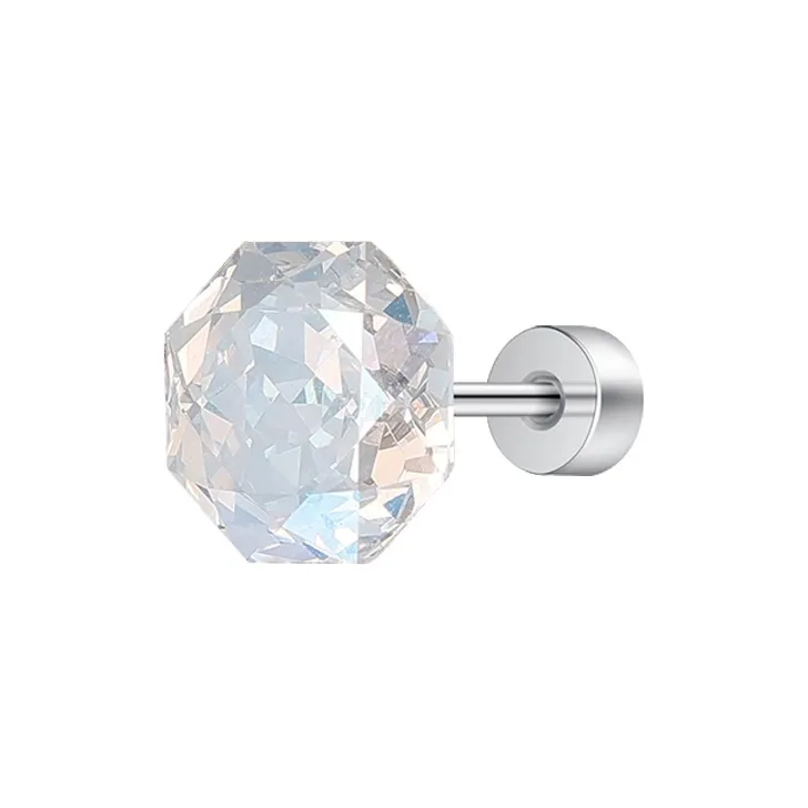 MISS XIA JWY Titanium Steel Stud Earrings Unisex-8