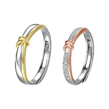 CLARKIA FLOWER S925 Silver Rings Unisex