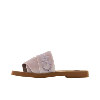 Chloe Woody Slide Slippers Women's Purple