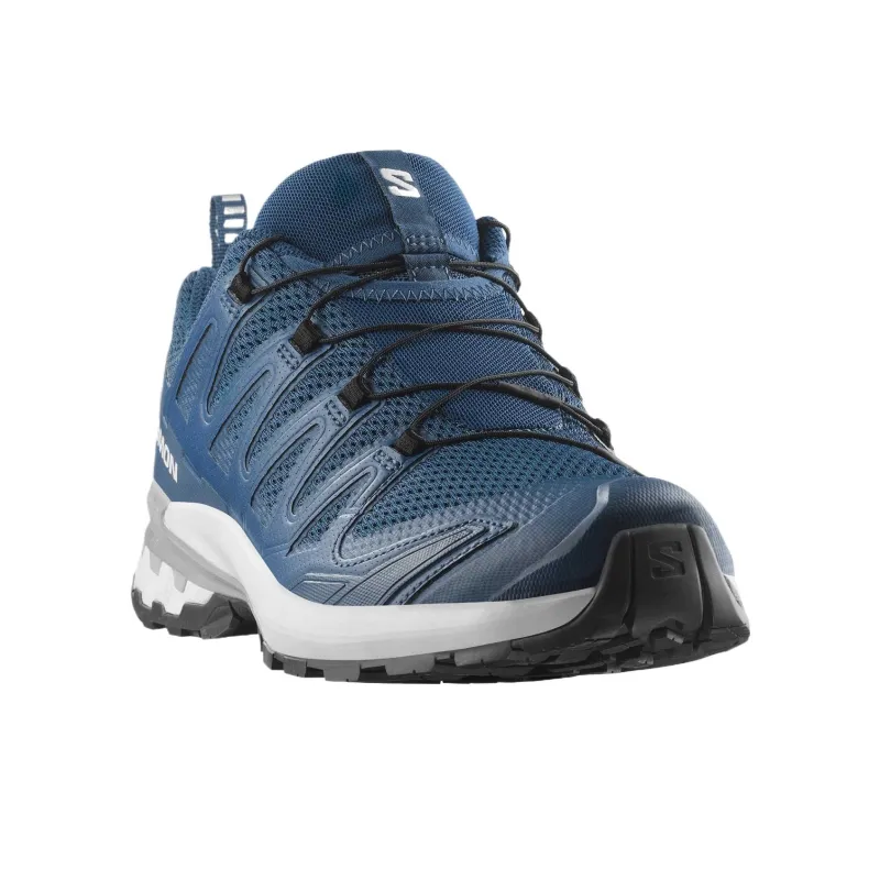 SALOMON XA Pro 3D V9 Abrasion Resistant Low Top Running Shoes Men's Deep Sea Blue-2