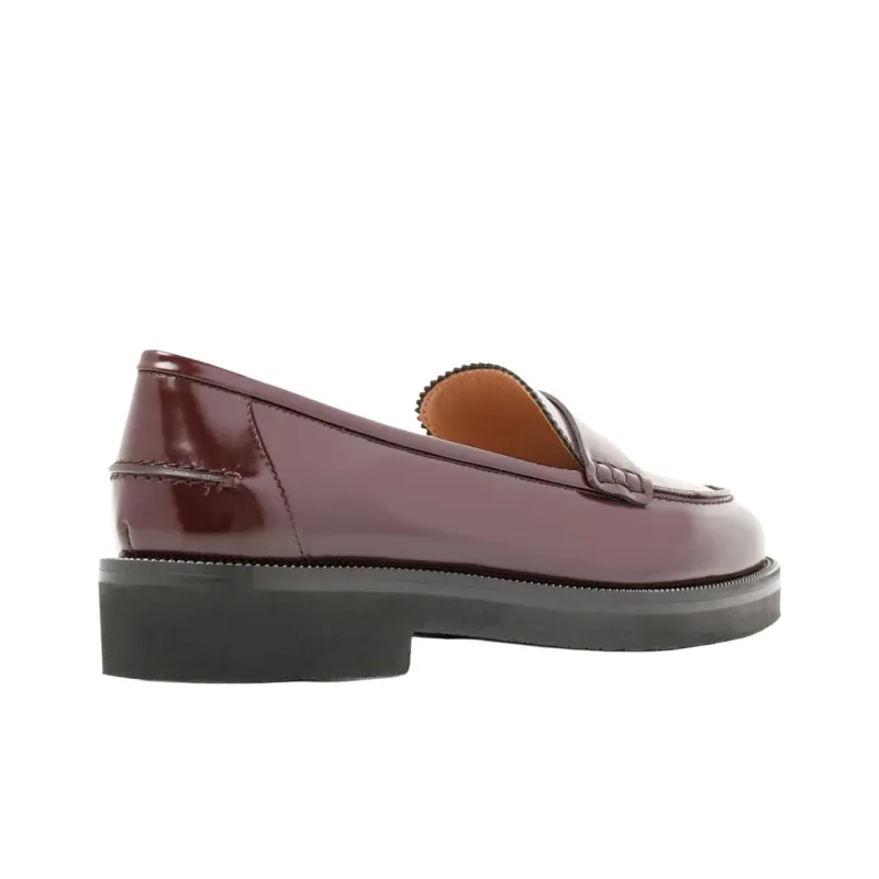 AQUAZZURA Loafers Women's Burgundy-3