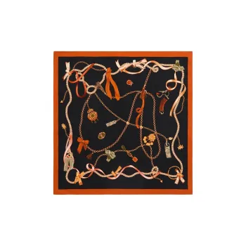 WENSLI Silk Scarves Unisex