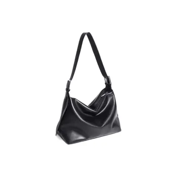 BEMIX PETS Microfiber Leather Shoulder Bag Men's Black