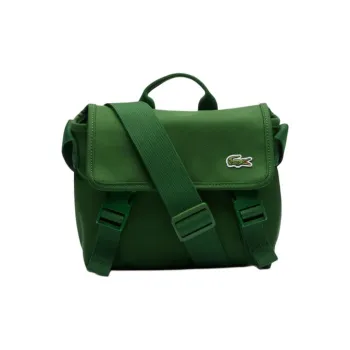 LACOSTE Polyester One Shoulder Handbag Unisex Green