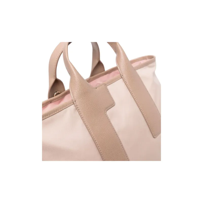 Furla Piuma Nylon One Shoulder Handbag Medium Size Women's Pink-4
