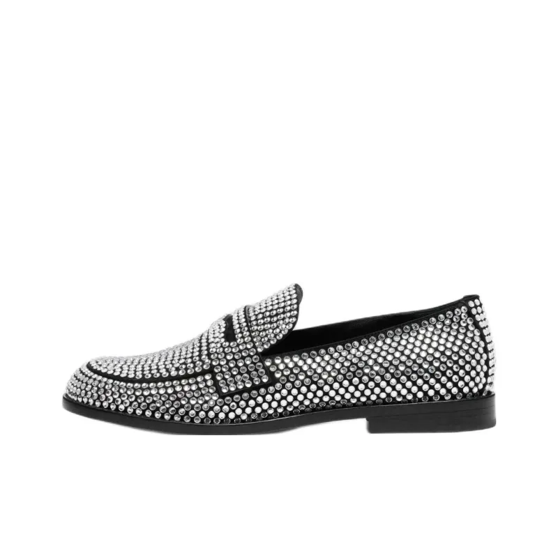 AMINA MUADDI Tilda Loafers Women's Black-0