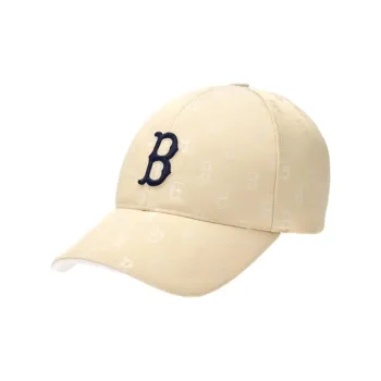 MLB Polyester Baseball Caps Unisex Light Sandy Brown