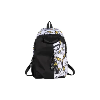 BALANG Oxford Backpack Regular Unisex White/Red/Lake Blue/Emerald Green