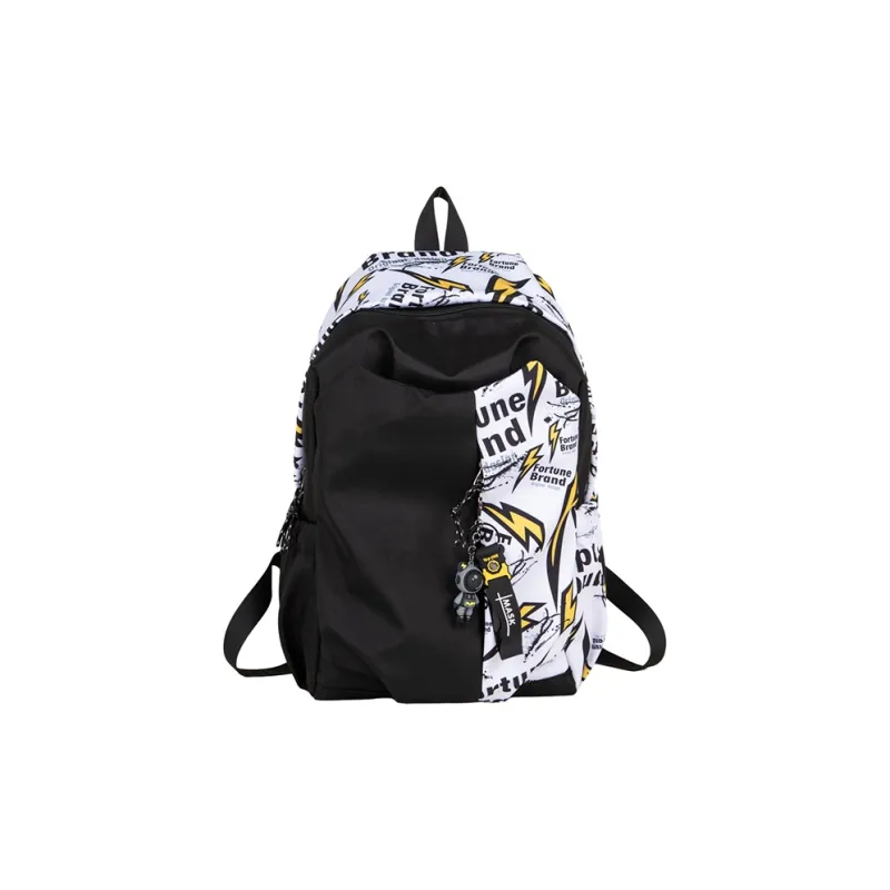 BALANG Oxford Backpack Regular Unisex White/Red/Lake Blue/Emerald Green-0