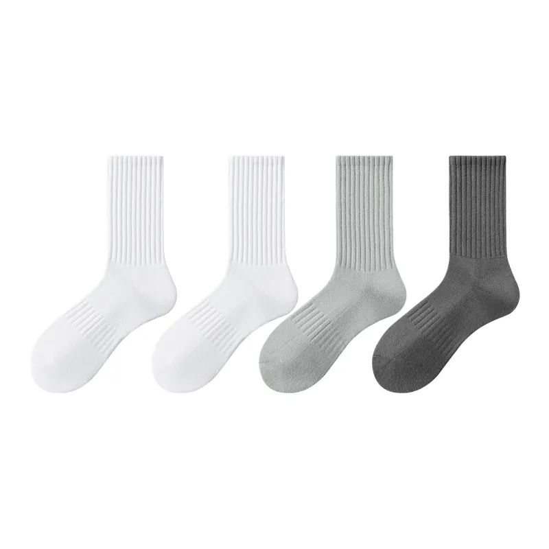 ZEROIN Mid-Calf Socks Unisex 4 Pack-36