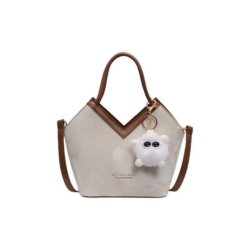 Yalu PU Handbag, Shoulder Bag, Crossbody Bag Regular Women's Blue/Brown/Pink/Gray/Black-3