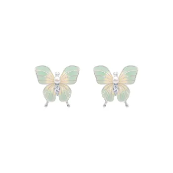 KEYS VIA Faux Pearl Stud Earrings Women's
