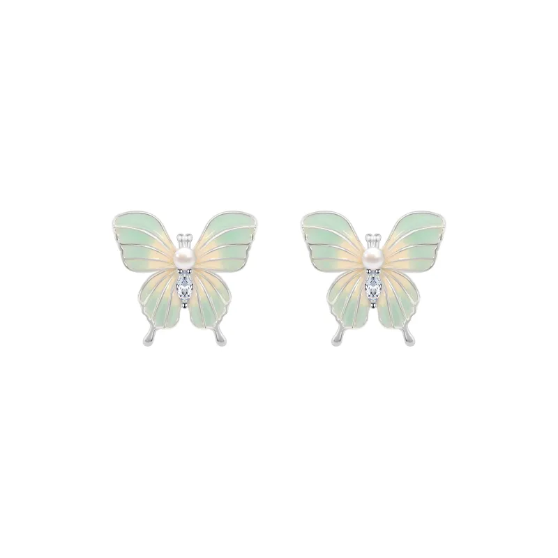 KEYS VIA Faux Pearl Stud Earrings Women's-0