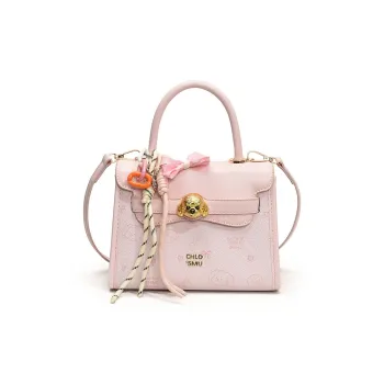 LUVISTRUE PU Shoulder Bag Crossbody Bag Handbag Women's Pink/Ecru/Coffee