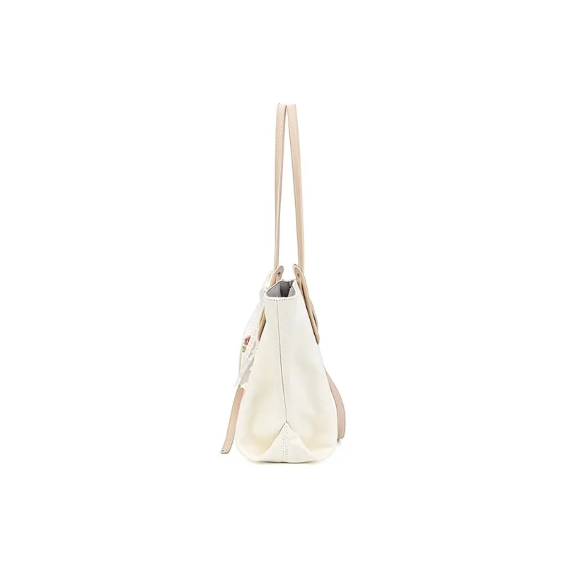 CLEVER& KETCH PU Tote Bag, Shoulder Bag Regular Women's Ecru-4
