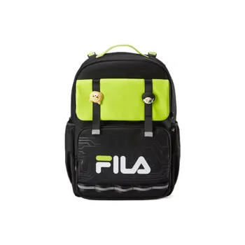 FILA Nylon Backpack Kids' Pitch Black/Legend Blue/Beauty