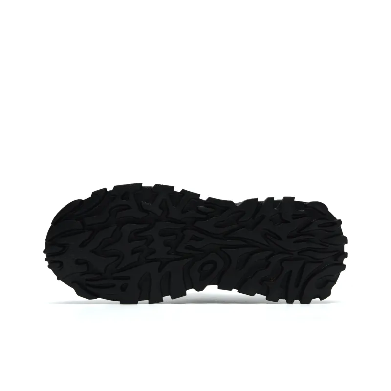 JEEP SPIRIT Anti-Slip Wear-Resistant Breathable Moisture-Wicking Height Increasing Low-Top Chunky Sneakers Men's Black-6