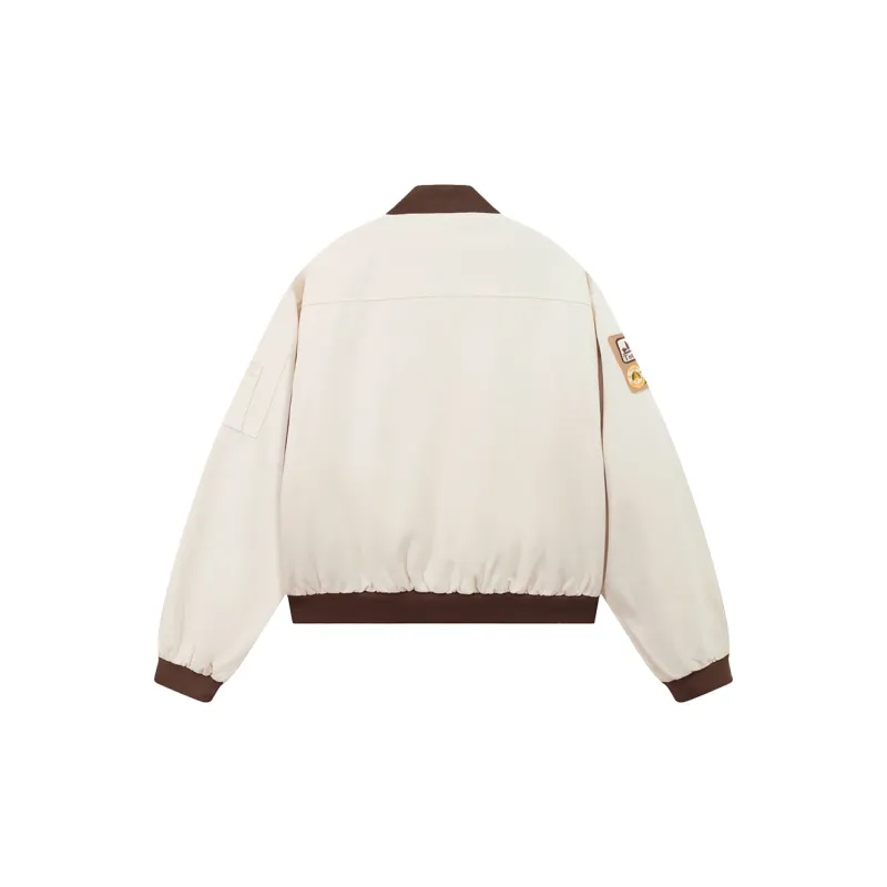 PAZZO Multicolor Zip Up Jackets Baseball Jacket Unisex-7