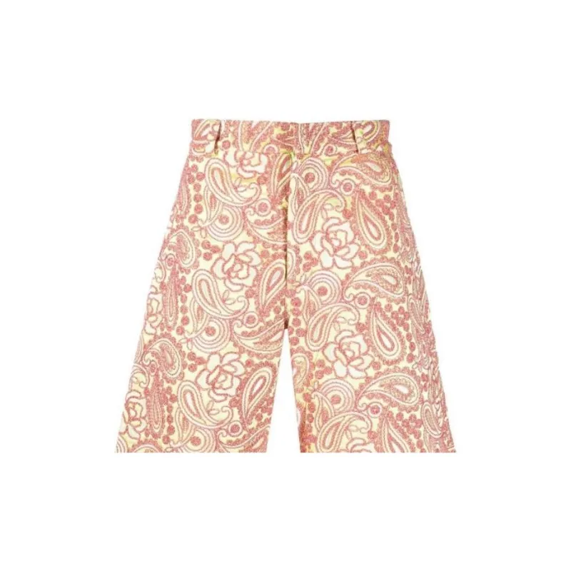 BLUEMARBLE Floral embroidery Knee length Shorts-4
