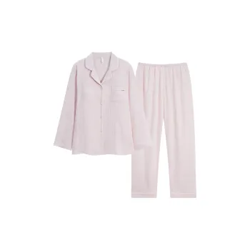 Huggy Kissy Pajama Set Women's Light Pink