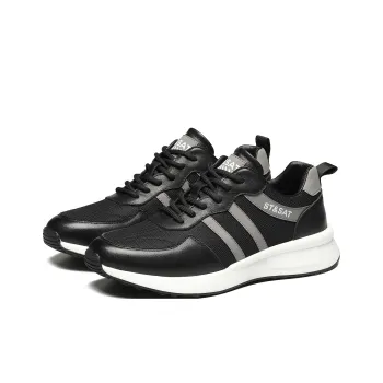 ST&SAT Fashion Breathable Lightweight Athletic Shoes For Men Versatile Casual Shoes