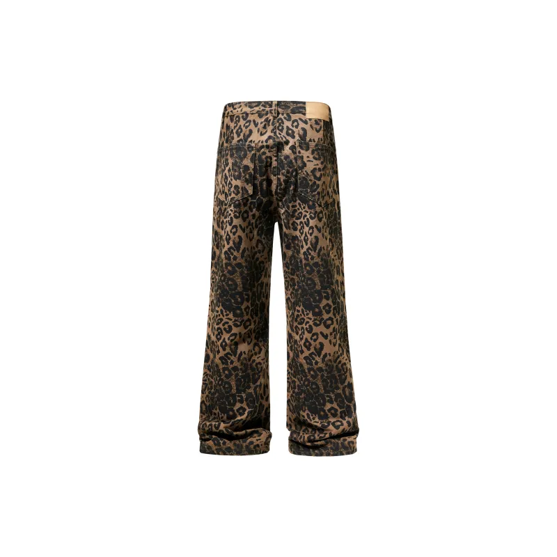 IXXAT Jeans Unisex Leopard Print-1