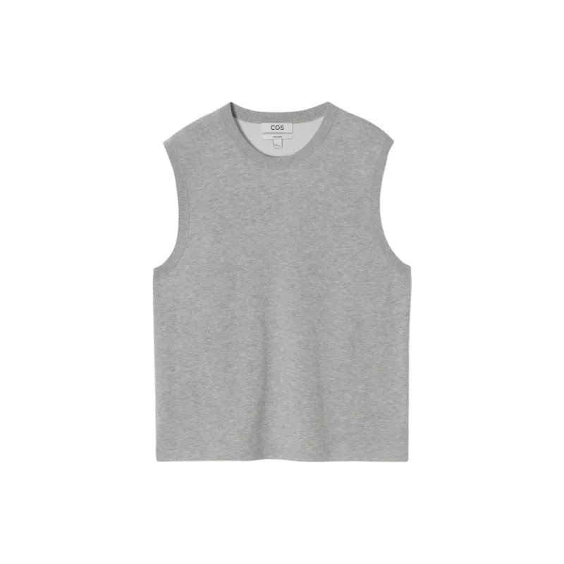 COS Tank Tops Men Gray-0