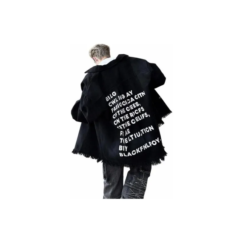 HOKLV Denim Jackets Unisex-0
