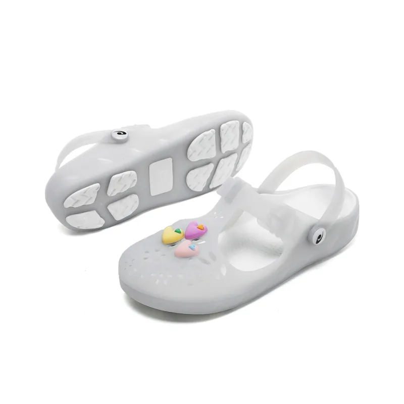JSWEI Abrasion Resistant Slip Resistant Wrap toe Slippers Women's-17