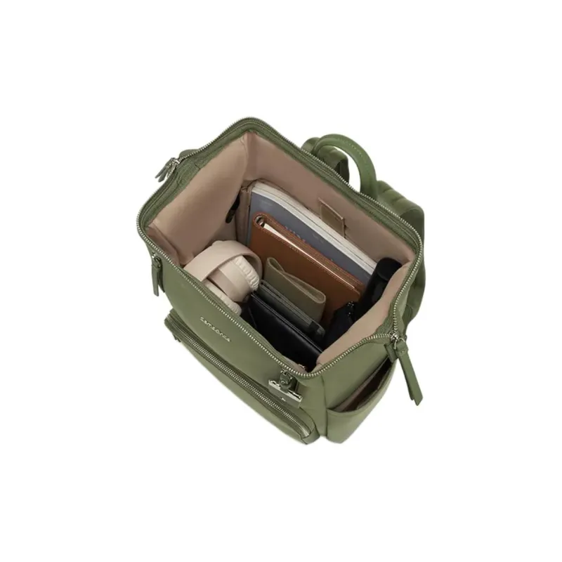SAMSONITE Fabric Backpack Women's Dark Green-4