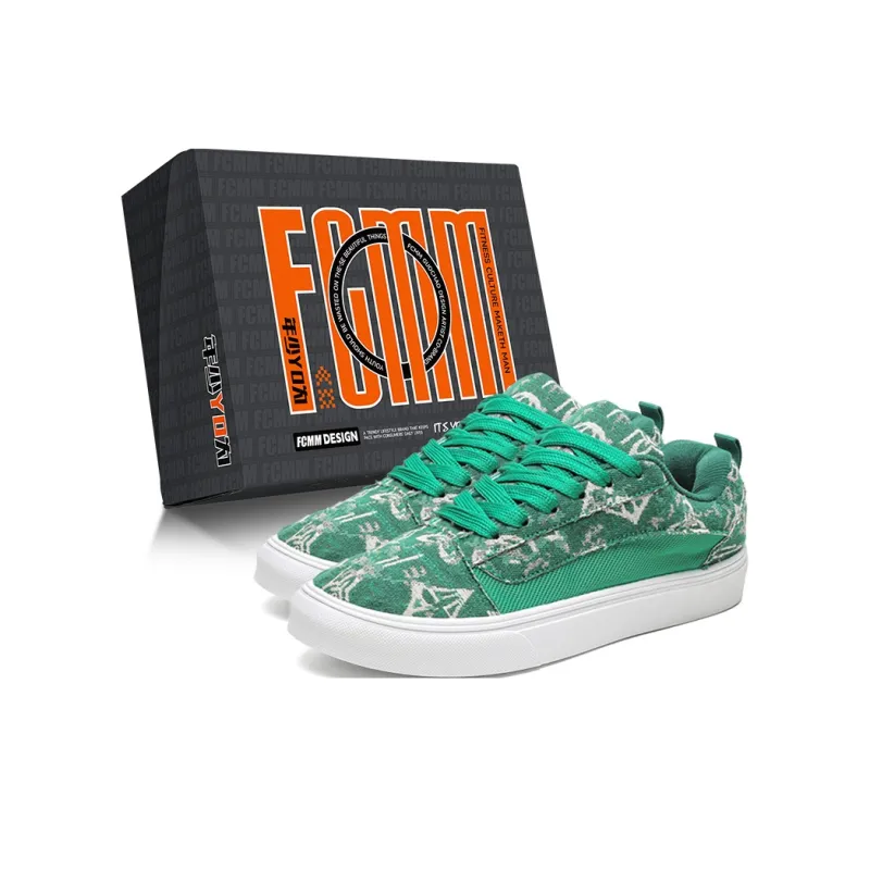 FCMM Low Top Canvas Shoes Unisex Box Included-10