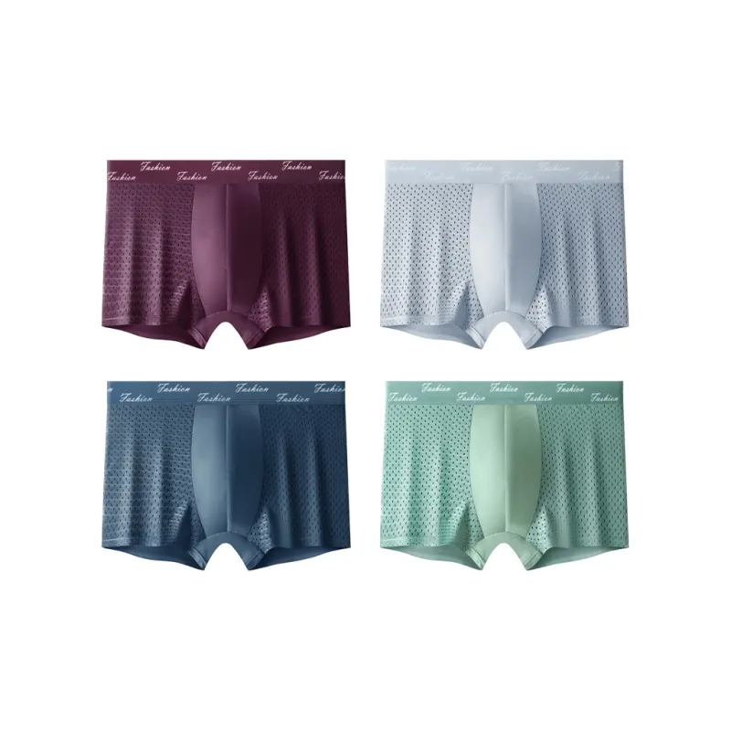 PLANDOO Underpants Men's 4 Pack-4