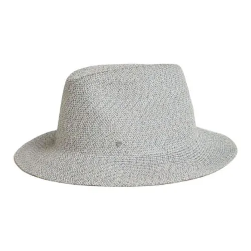 HERMES Paper Linen Polyester Nylon Top Hats Men's Gray