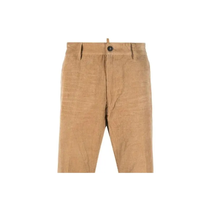 DSQUARED2 Corduroy Straight leg Trousers-4