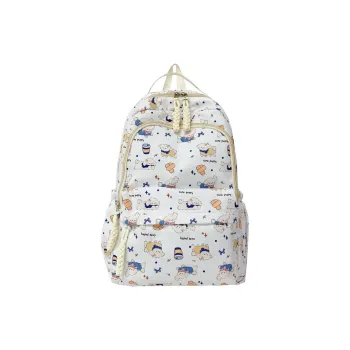 Parker Bear Polyester Backpack Unisex Multicolor